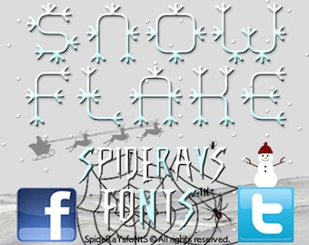 SNOWFLAKE Commercial Font