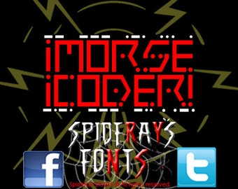 MORSE CODER Fan Font