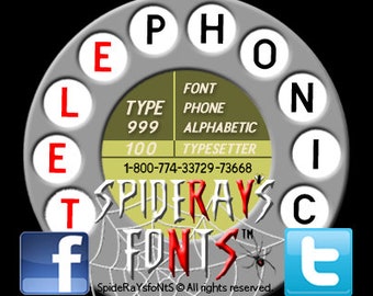 TELEPHONIC Commercial Font