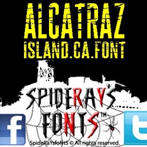 ALCATRAZ lSLAND Fan Font image 1