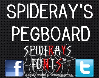 PEGBOARD Lockdown Font