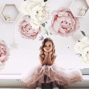 flower wall decals for nursery