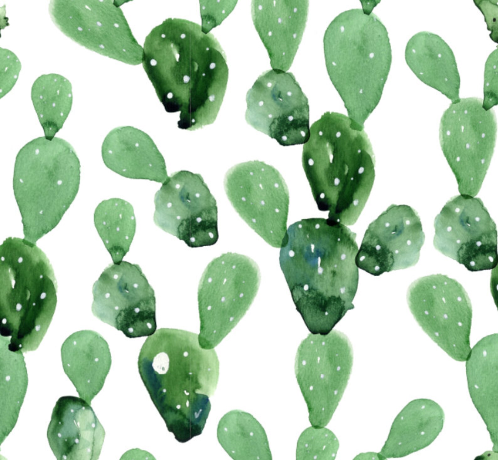 Cactus Wall Mural Self Adhesive Fabric Wallpaper - Etsy