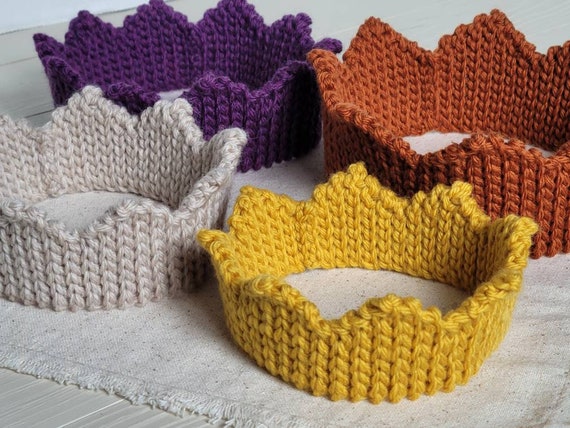 Newborn Crown Photo Prop, Crochet Baby Crown, Baby Boy Photo Outfit, Newborn Photography Prop, First Birthday Crown, Baby Shower Gift