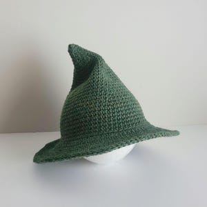 Baby Witch or Wizard Hat with Soft Brim, Baby Scarecrow Hat for Halloween Costume