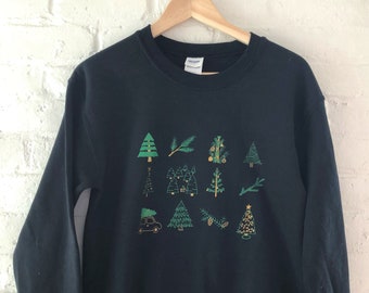 Christmas Sweatshirt, Christmas Tree Sweatshirt, Womens Christmas Sweatshirt, Christmas Shirt, Holiday Sweatshirt