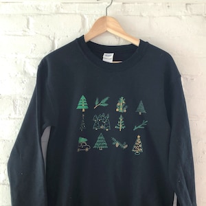 Sweat-shirt de Noël, Sweat-shirt de sapin de Noël, Sweat-shirt de Noël pour femmes, Chemise de Noël, Sweat-shirt de Noël