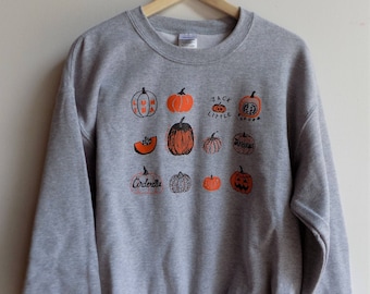 halloween pumpkin sweatshirt