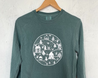 Winter T-Shirt, Christmas Shirt, Christmas Long Sleeve, Holiday Shirt