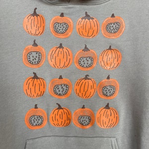 Pumpkin Sweatshirt, Halloween Sweatshirt, Hoodie image 5