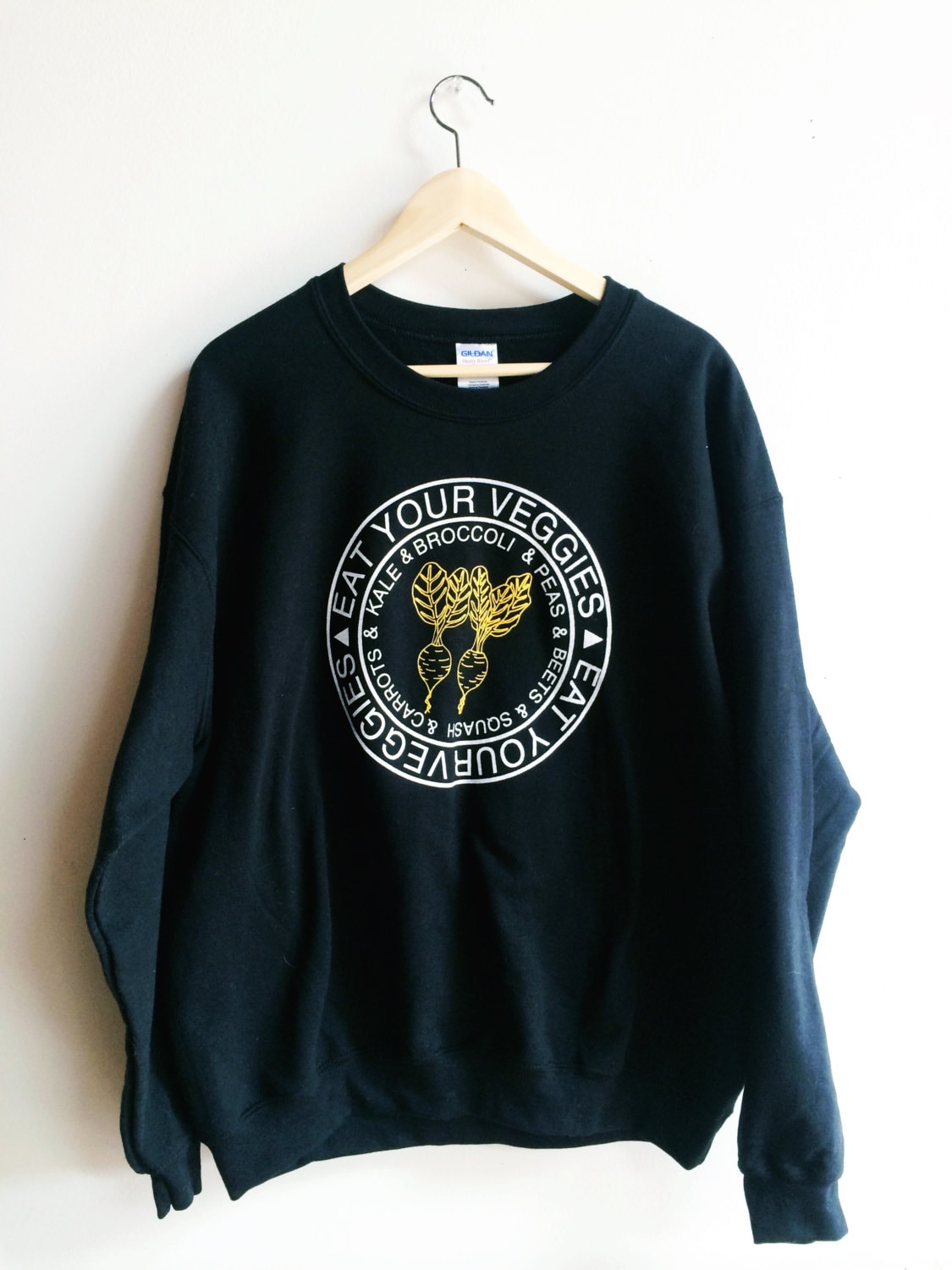 Vegetable Sweatshirt, Food Sweatshirt, Eat Your Veggies, Clothing Gif…
