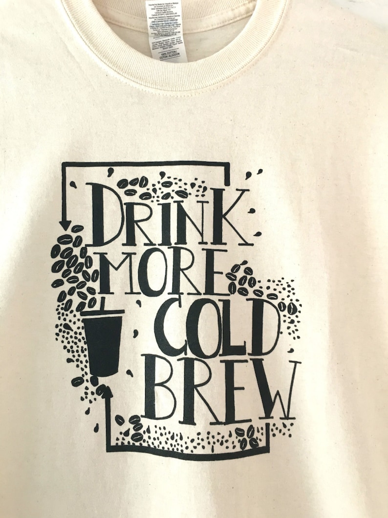 Coffee Shirt, Food Shirt, Coffee Gift, Foodie Gift image 3