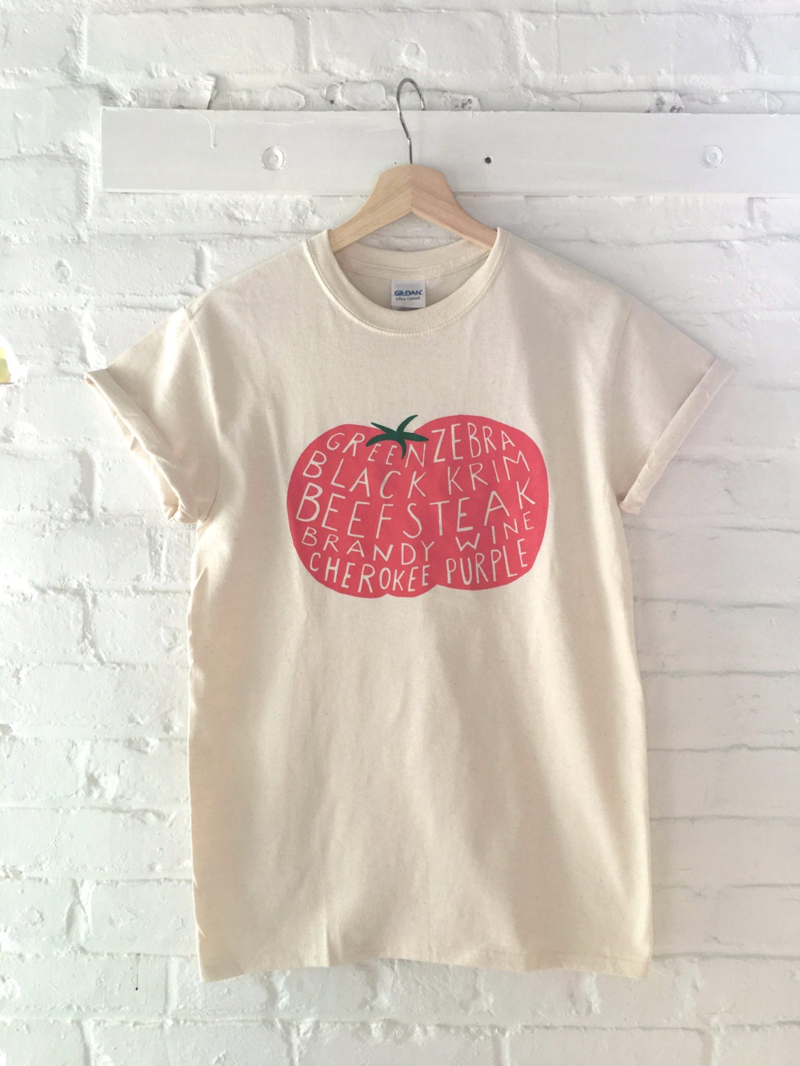 Tomato T-Shirt, Food Shirt, Garden Shirt, Vegetable Shirt, Screen Pri…