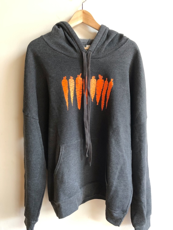 orange carrots hoodie