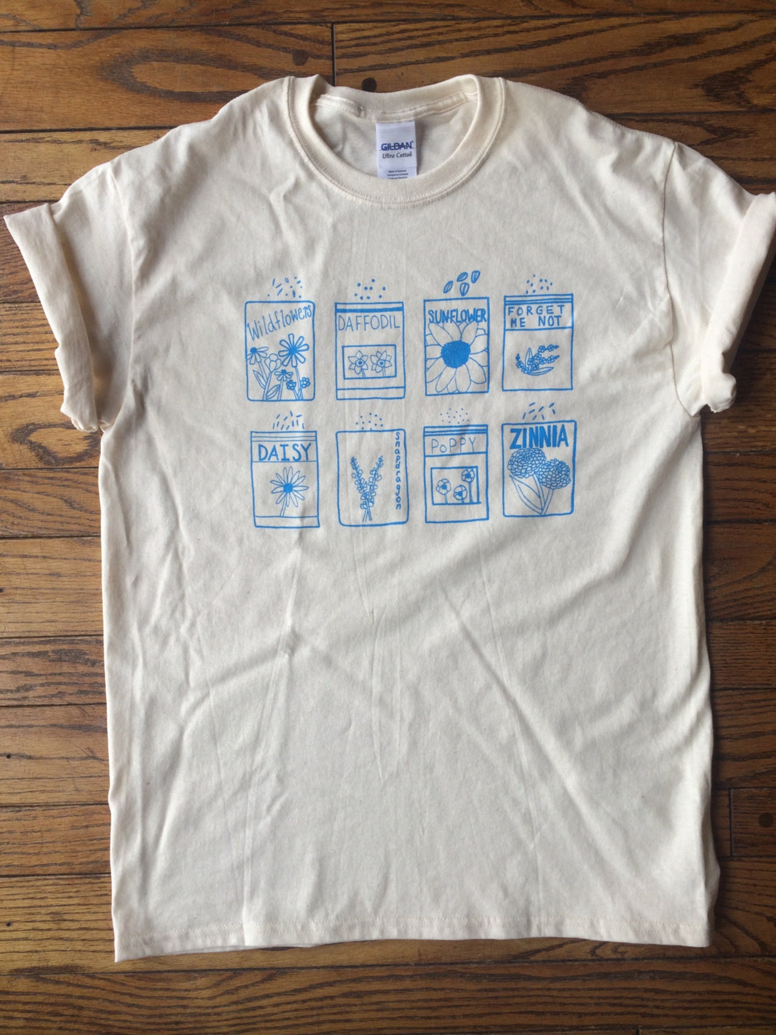 Repare Goods 003 Graphic Tee Flowers