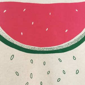 Watermelon Shirt, Food Shirt, Screen Print Shirt image 2