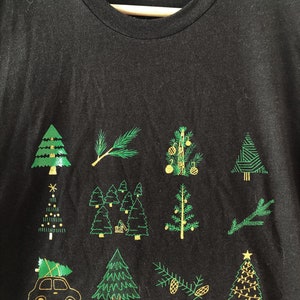 Christmas T-Shirt, Holiday Shirt, Screen Print Shirt, Clothing Gift, Holiday Tee, Soft Style Tee image 3