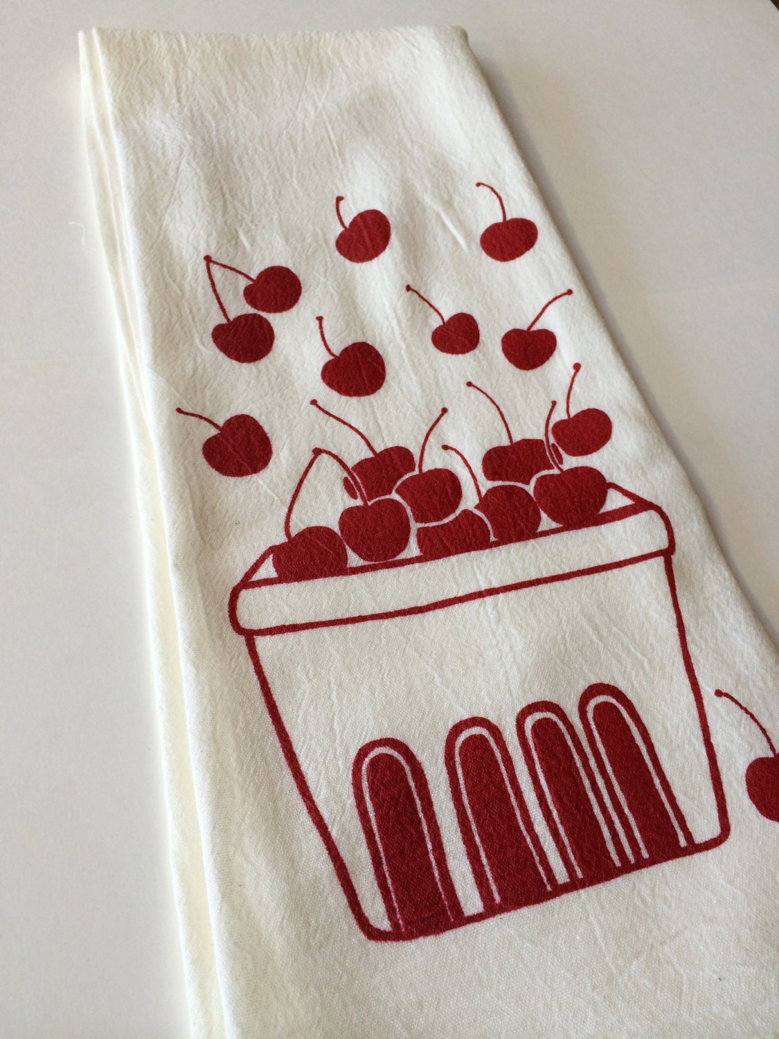 Cherry Stripes - Flour Sack Towel – Kitchen BillBoards