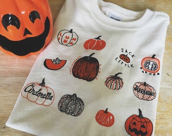 Pumpkin Shirt, Halloween Shirt, Screen print shirt, Pumpkin T Shirt, Pumpkin Tee