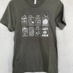 Pumpkin T-shirt, Halloween Shirt, Pumpkin Seeds, Screen Print Shirt ...