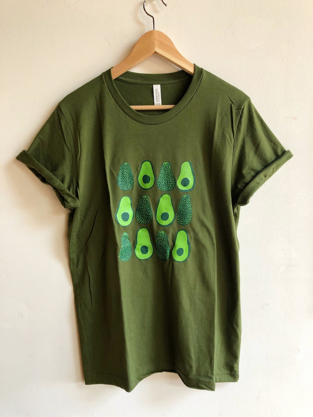 Avocado T-shirt, Food Shirt, Screen Printed T Shirt, Vegetable Shirt ...