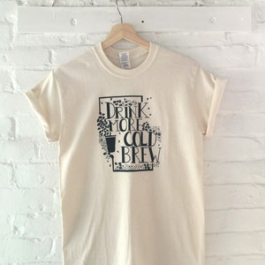 Coffee Shirt, Food Shirt, Coffee Gift, Foodie Gift image 1