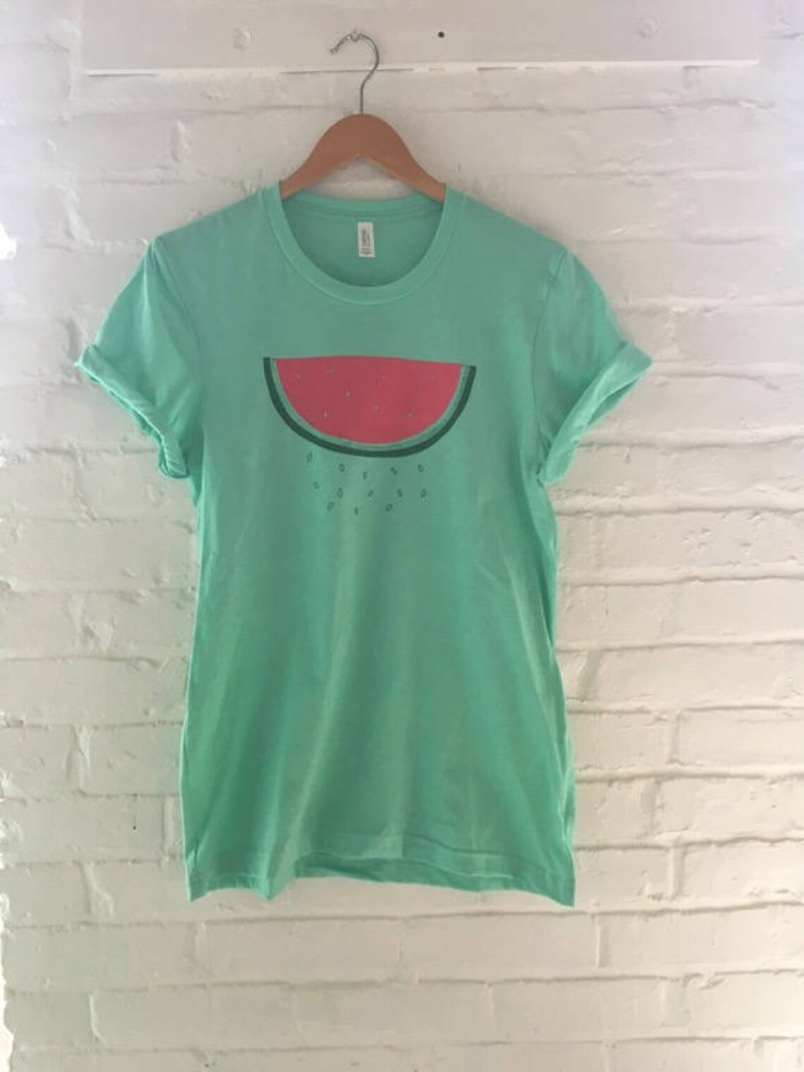 Watermelon Shirt Food Shirt Fruit Shirt Screen Print Shirt - Etsy