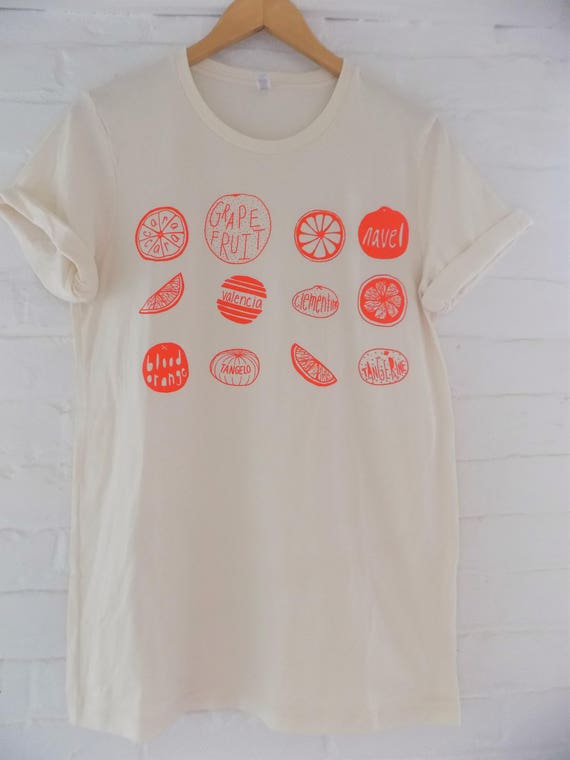 Oranges T-shirt Food Shirt Fruit Shirt 
