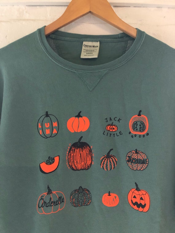 INTERESTPRINT Womens Crew Neck Pullover Pumpkin Owls Casual Sweatshirt Tops XS-XL INTERESTPRINT Womens Crew Neck Pullover Pumpkin Owls Casual Sweatshirt Tops XS-XL