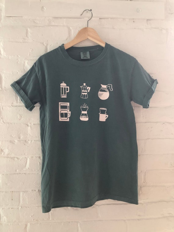 Coffee T-shirt Food Shirt Coffee Screen 