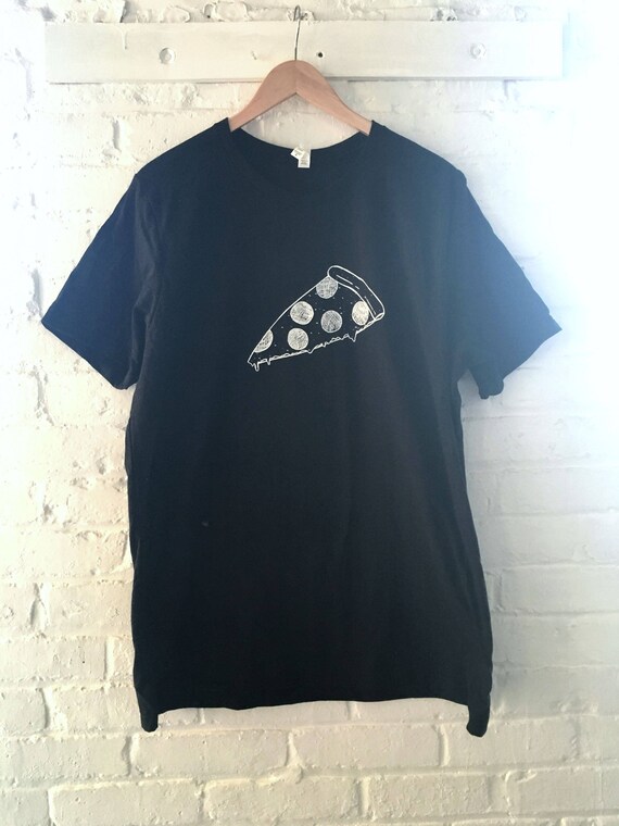 Pizza T-shirt, Foodie Gift, Screen Print Shirt, Clothing Gift