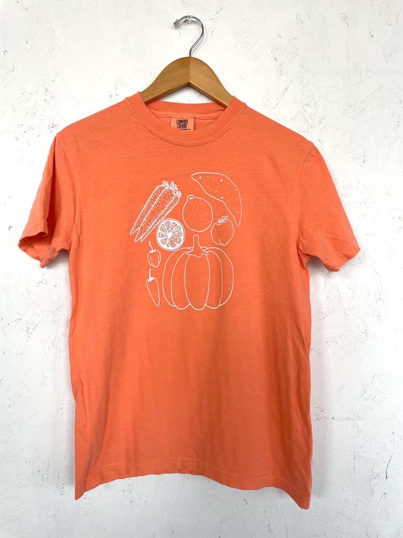 Garden T-Shirt, Veggie Shirt, Screen Printed T Shirt, Clothing Gift, Gardening Gift, Comfort Colors