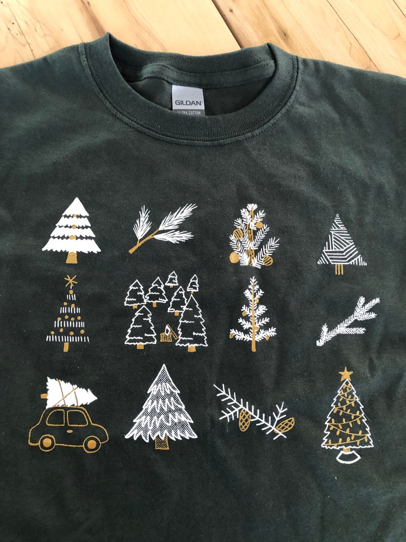 etsy christmas tshirt