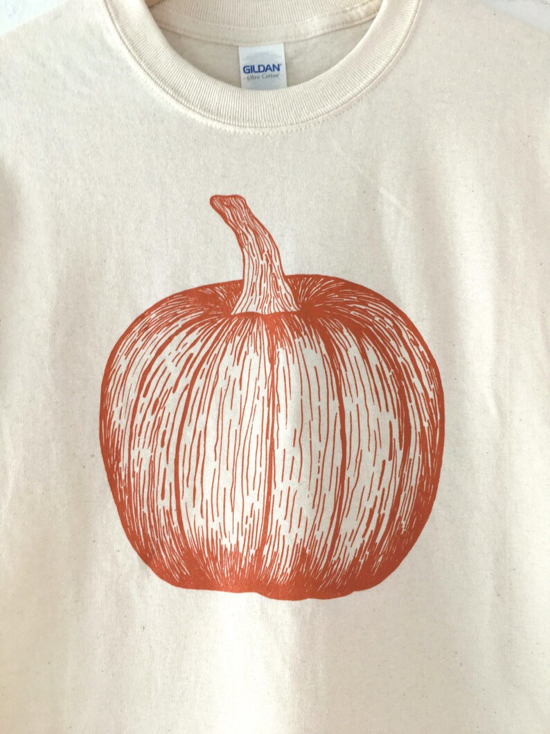 Pumpkin Shirt, Halloween Shirt, Food Shirt image 4