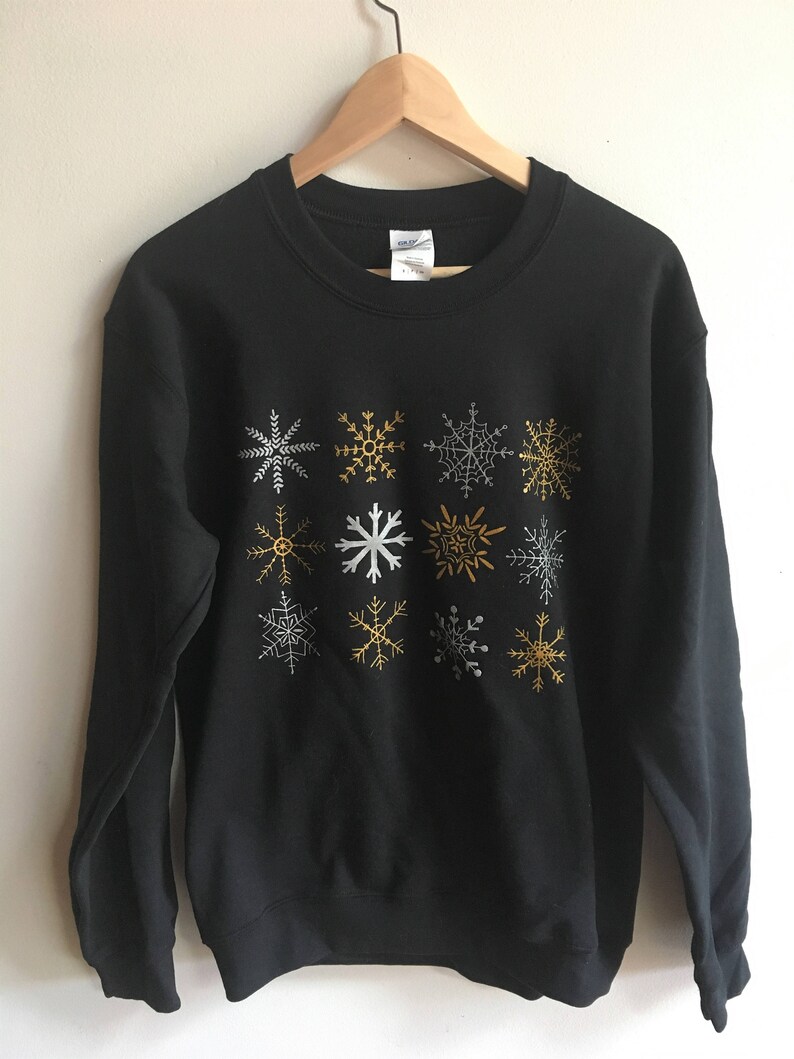 blue christmas sweatshirt