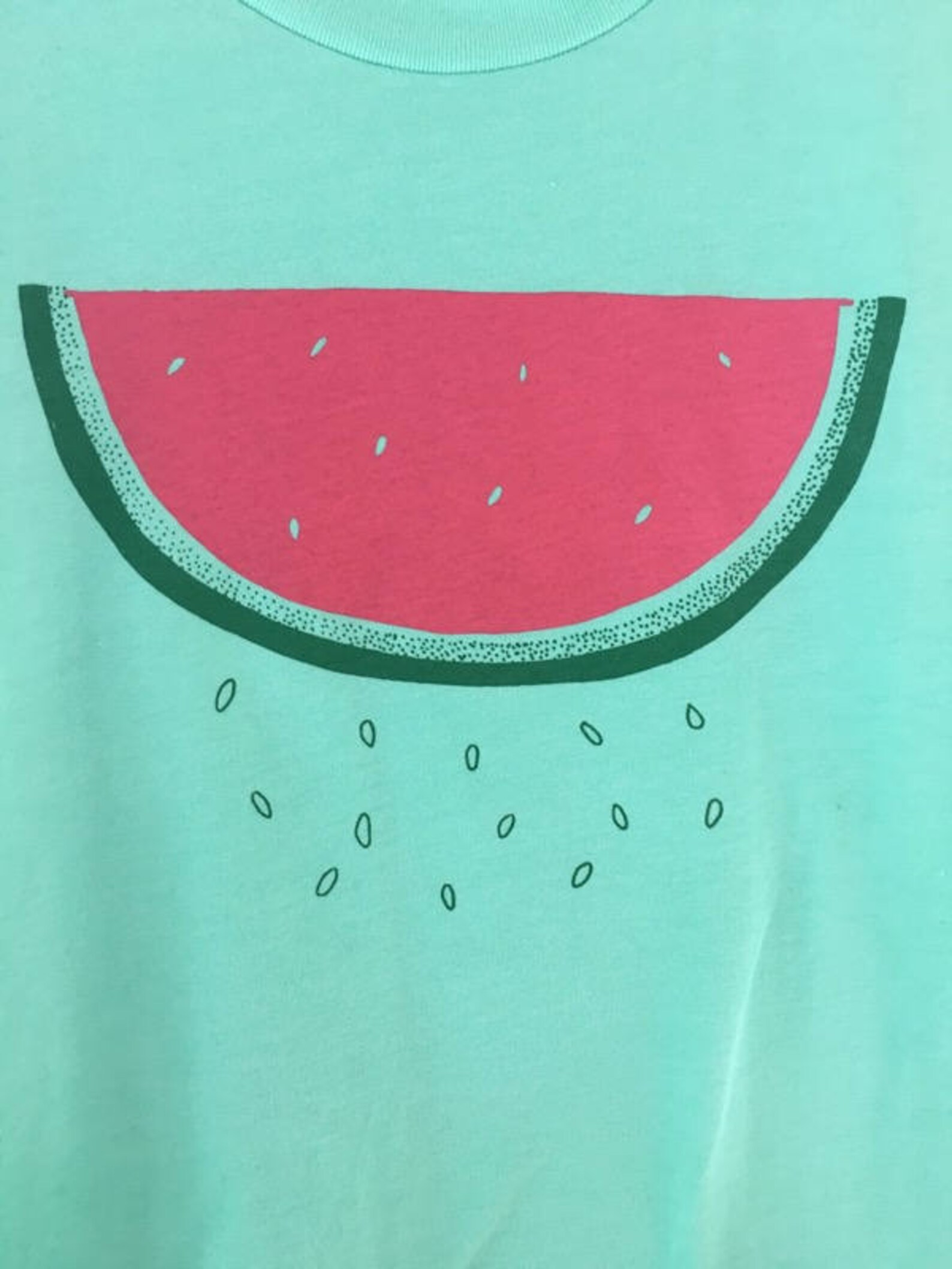 Regular Fit Short Sleeve Shirt - Watermelon Palm