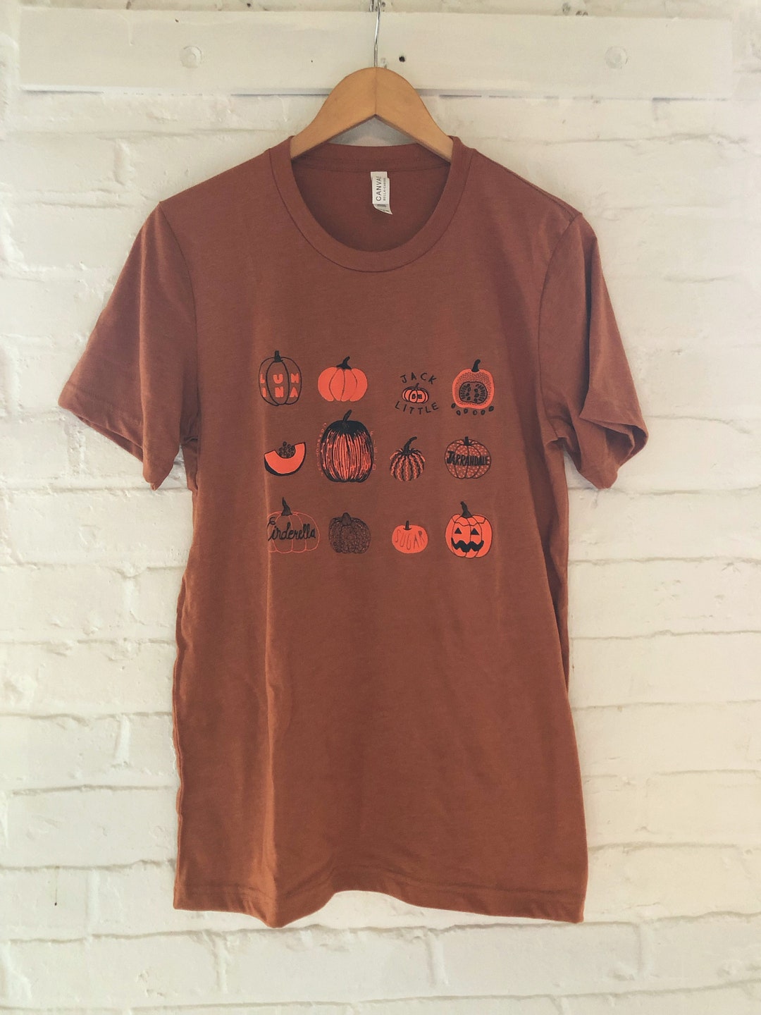 Pumpkin T-shirt, Halloween Shirt, Screen Print Shirt, Foodie Gift ...