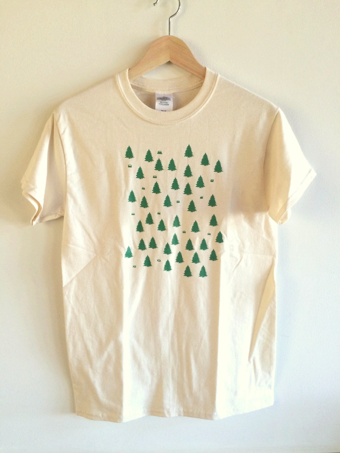 T-shirt Manches Longues Motif Forêt Et Arbres - Polyester | Couleurs Multiples | Neuf Avec étiquettes