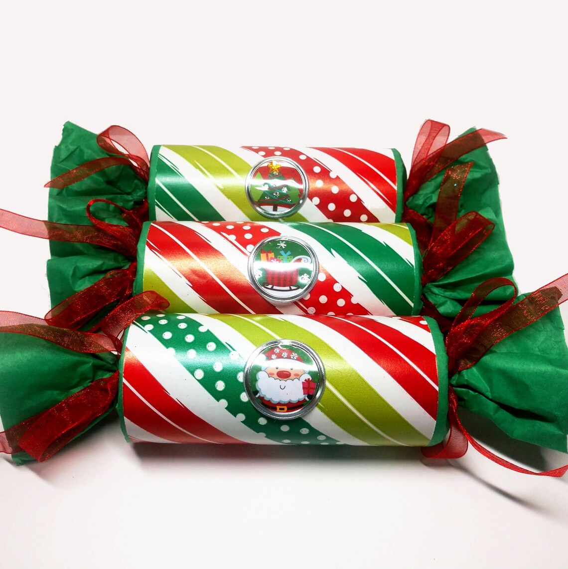 6 Christmas Cracker Snaps Party Favors Etsy