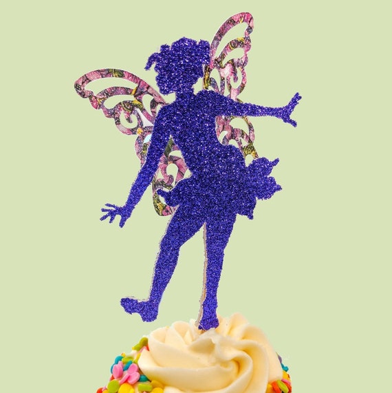 Fairy Cupcake Toppers, Butterfly Wings, Set of 12, Feeorin Il_570xn