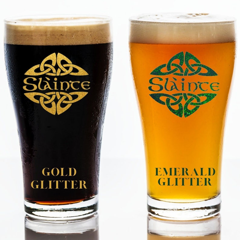 Celtic Knot Sláinte Vinyl Decal Irish Toast Stickerdiy Etsy