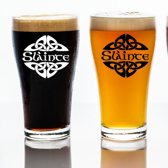 Celtic Knot Sláinte Vinyl Decal, Irish Toast Sticker Il_570xn