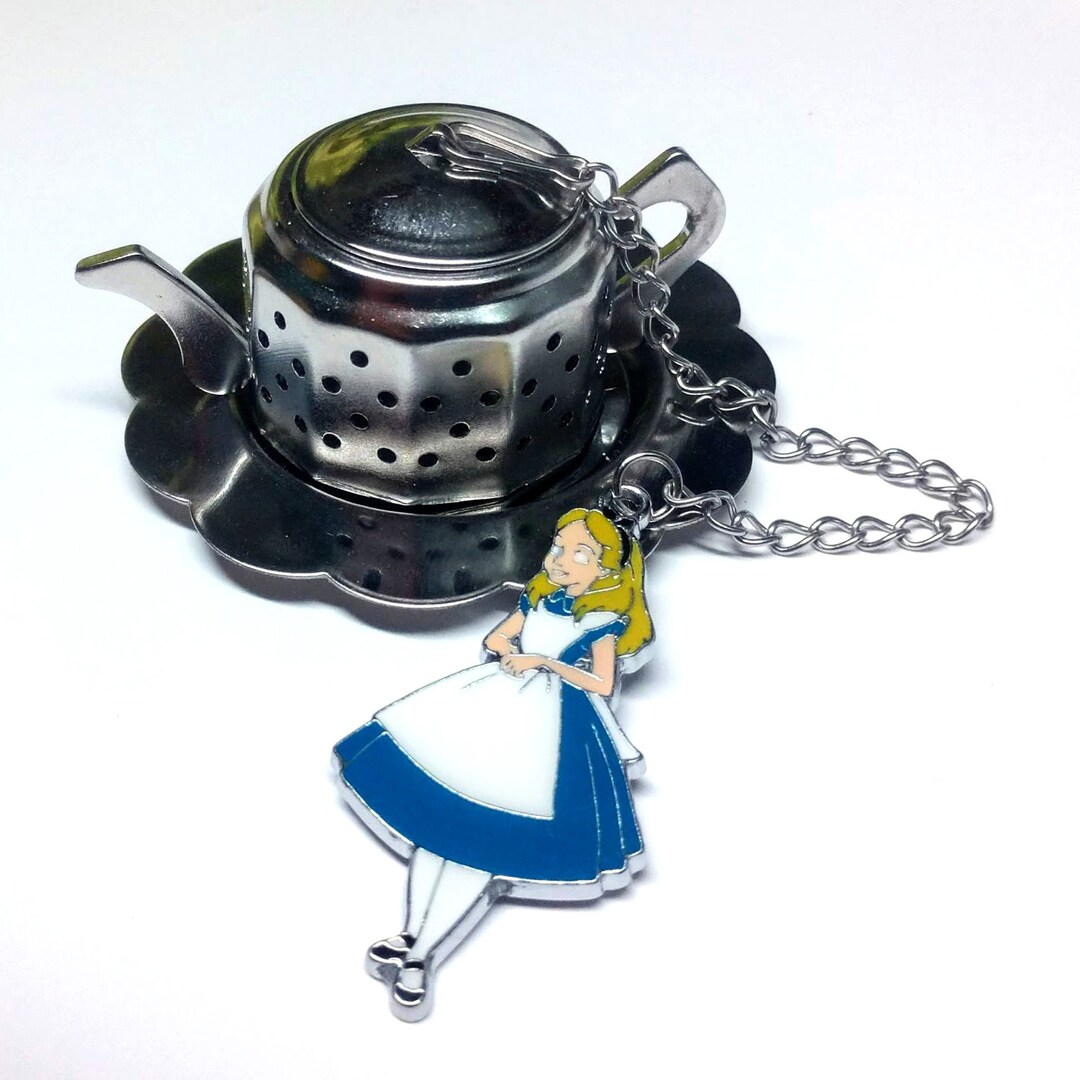 Alice in Wonderland Teapot Tea Infuser Alice in Wonderland Etsy