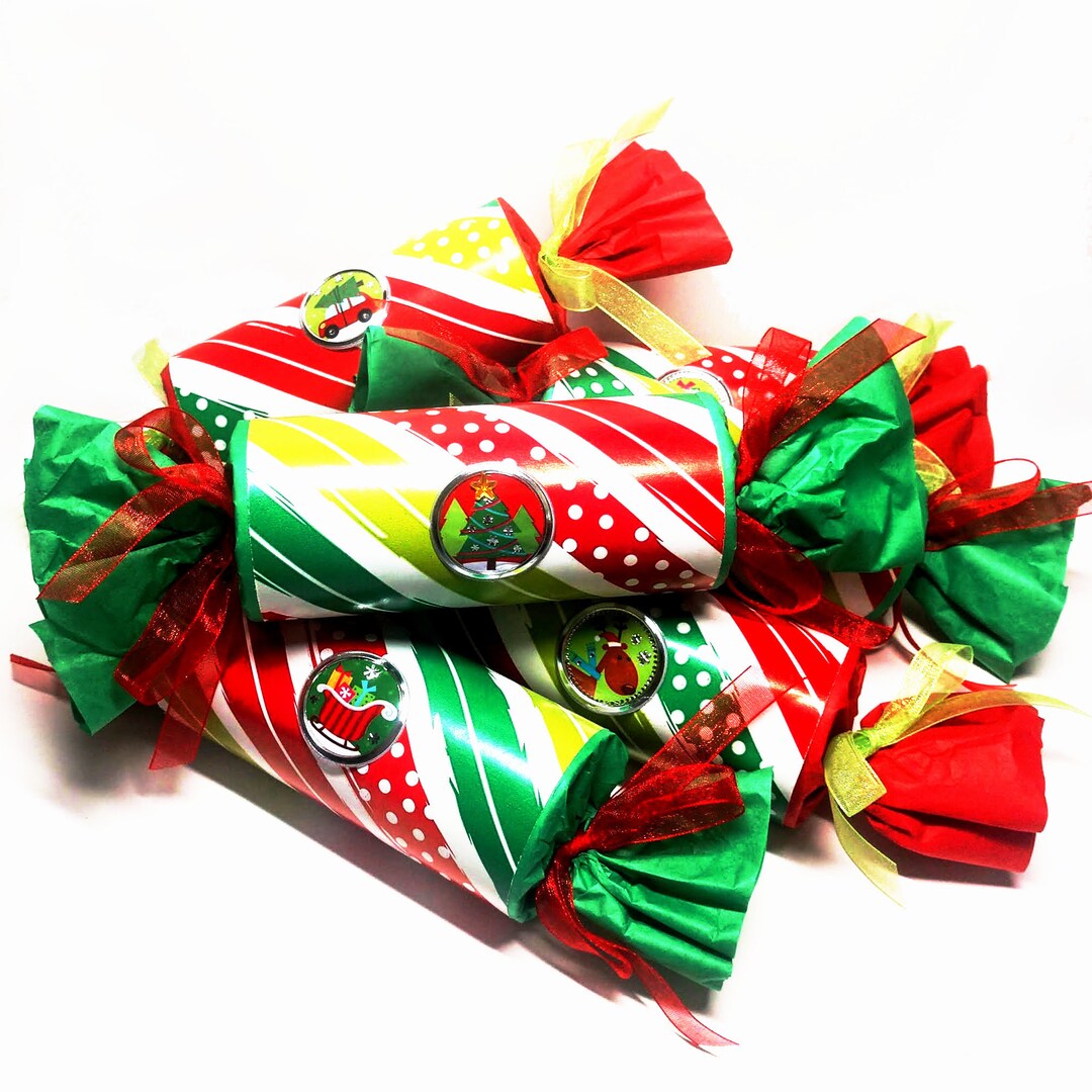 6 Christmas Cracker Snaps Party Favors Etsy