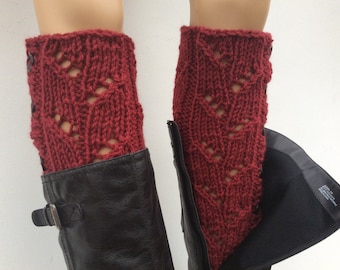Boot Cozies,Leg Warmers with Button, Boot Socks, boot womens leg warmer,Leg warmers Plum   Color