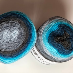 Self-striping, Cakes yarn, multicolor yarn, Acrylic yarn, for knitting, crochet ,for any project