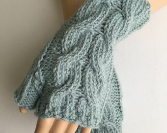 More colors available Soft Knitted Fingerless Gloves made using Alpaca yarn Warm gloves,Arm warmers, Women gloves, Wrist WarmersSELECT COLOR