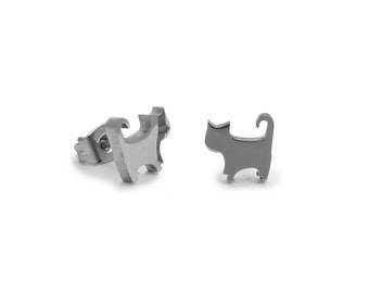 Kitten Solidarity Earrings | Stainless Steel