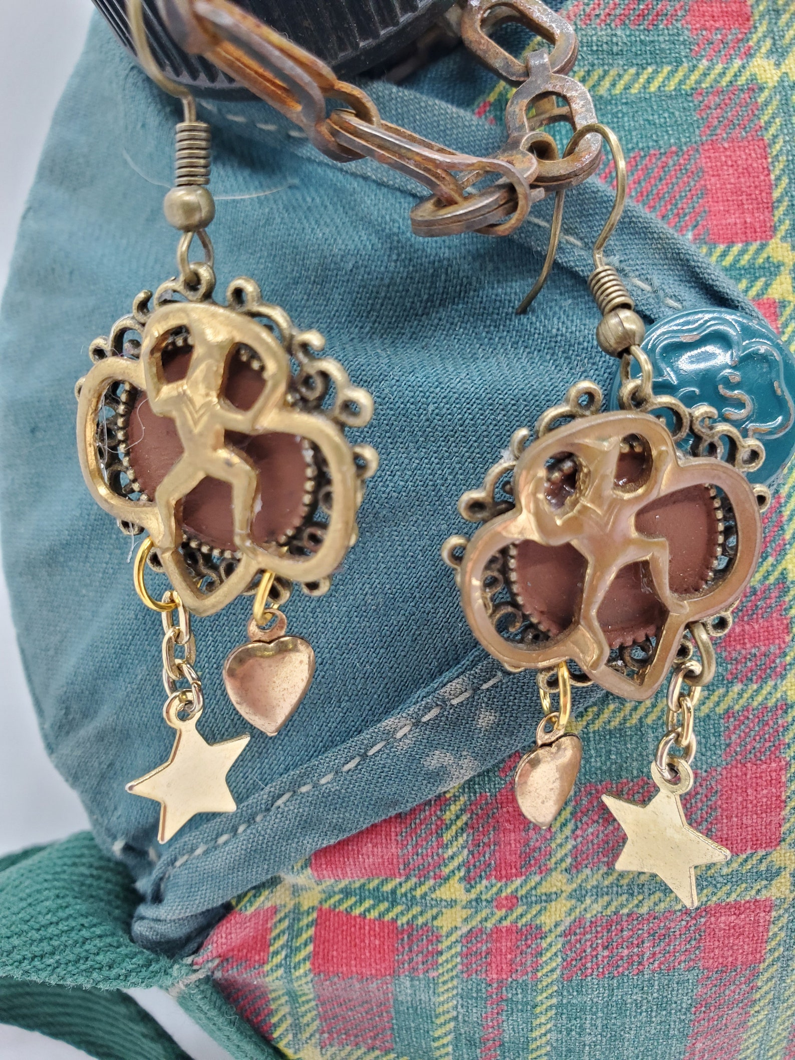 Vintage Girl Scout Charm Earrings LOT 1 Etsy