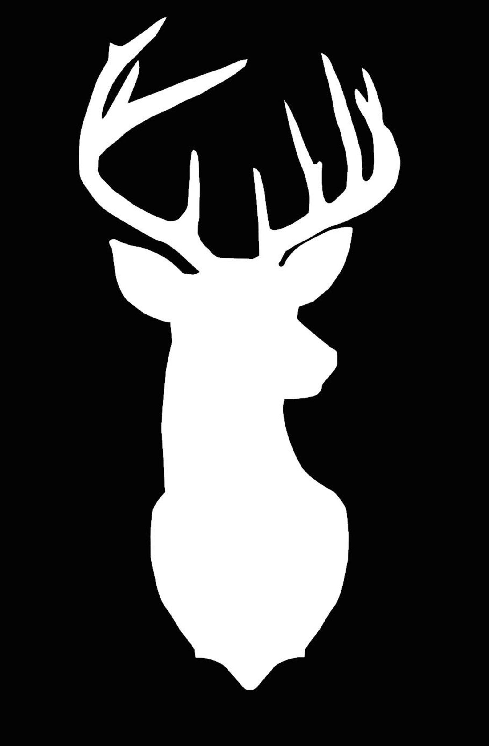 Deer Cameo Silhouette File - Etsy